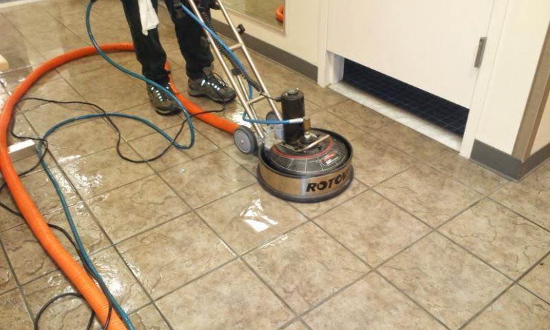 Tile and grout cleaning